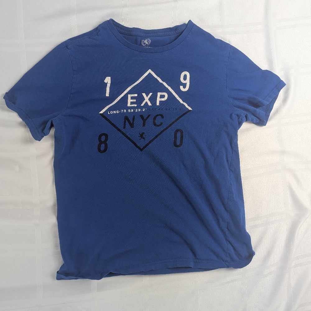 Blue Graphic Kids T-Shirt